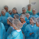 prohlídka továrny na zmrzlinu