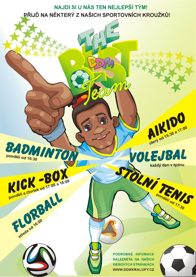 Už máte svůj sportovní kroužek?