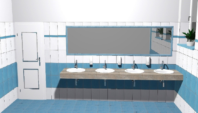 Nové koupelny v Mokrosukách