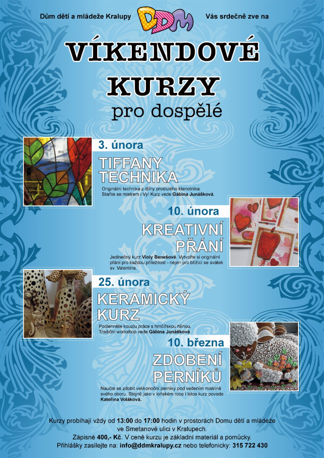 víkendové kurzy pro dospělé