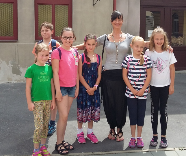 Výlet na natáčení seriálu