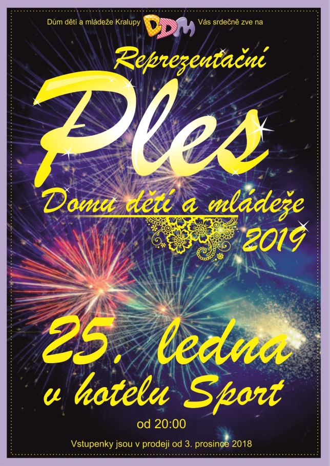 19. Reprezentační ples DDM Kralupy