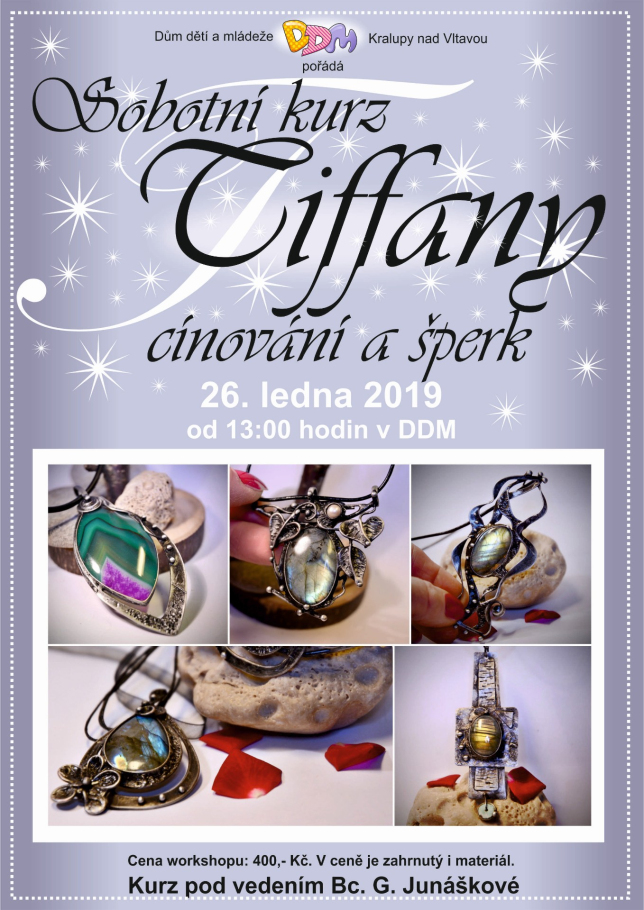 Sobotní kurz TIFFANY technika