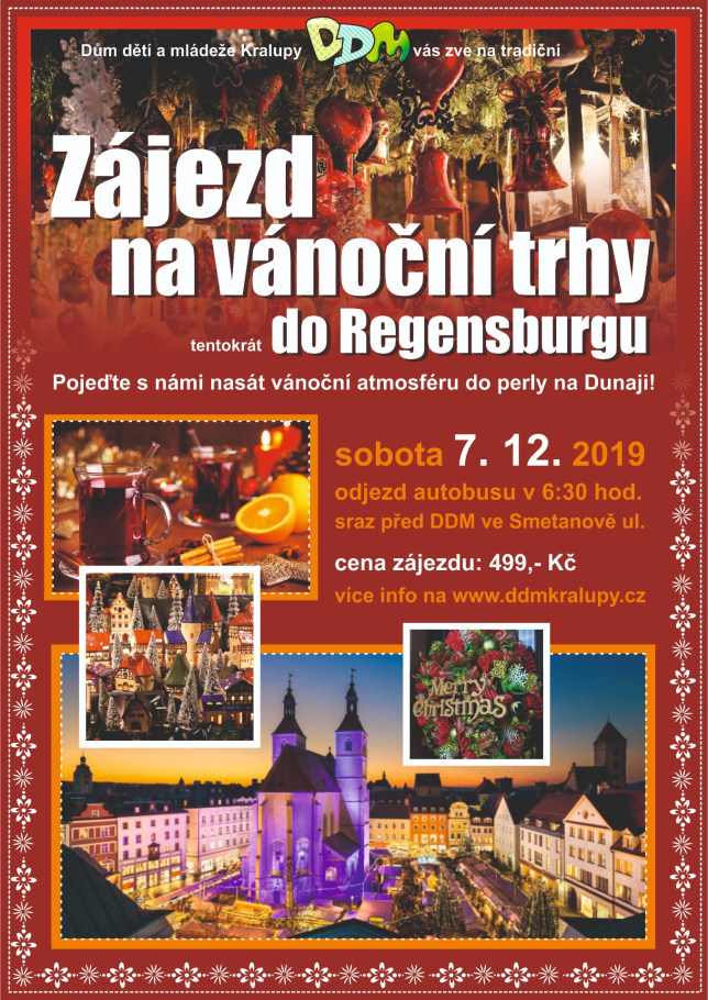 Zájezd do předvánočního Regensburgu