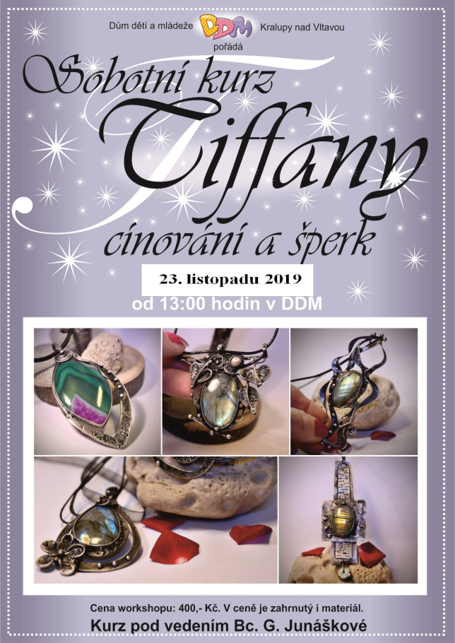 Víkendový kurz Tiffany