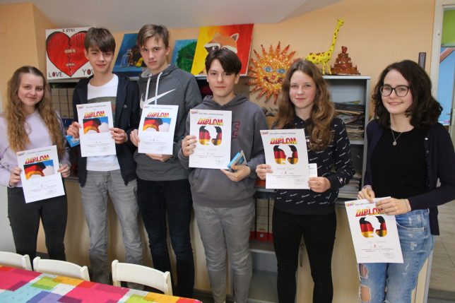 Olympiáda z Německého jazyka - oblastní kolo