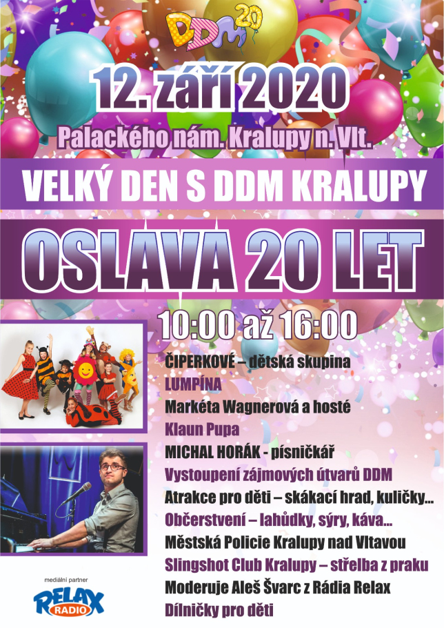Velký den s DDM Kralupy se blíží!!!
