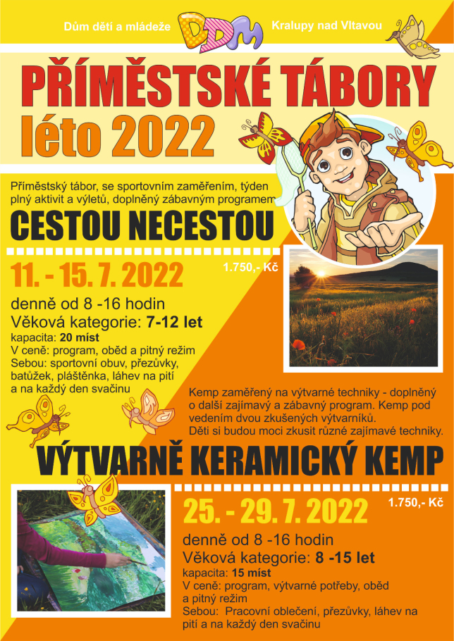 Kempy a příměstský tábory