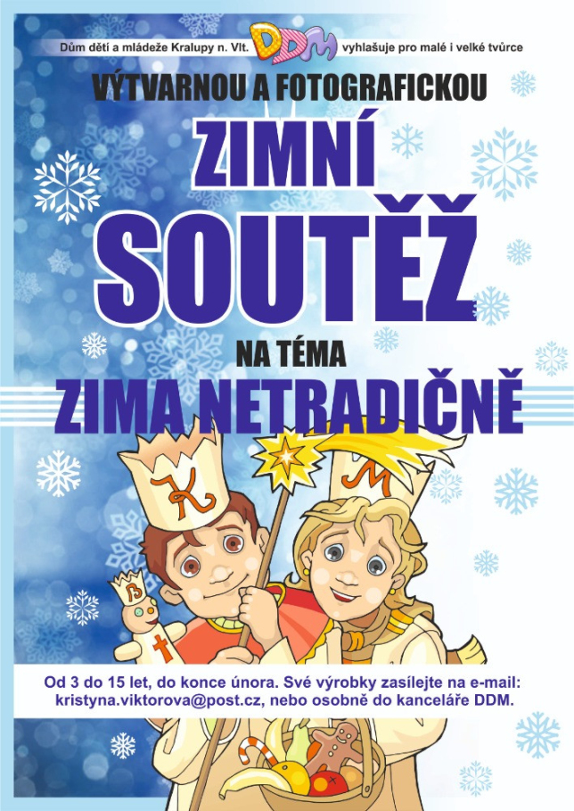 Zimní výtvarná a fotografická soutěž