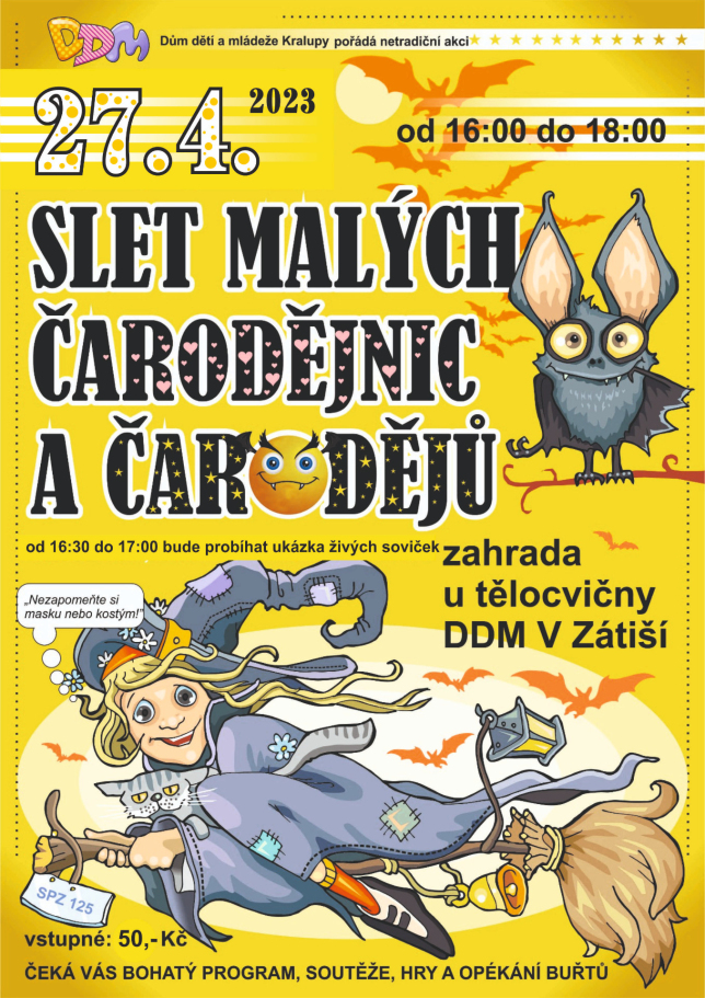 Slet malých čarodějnic a čarodějů