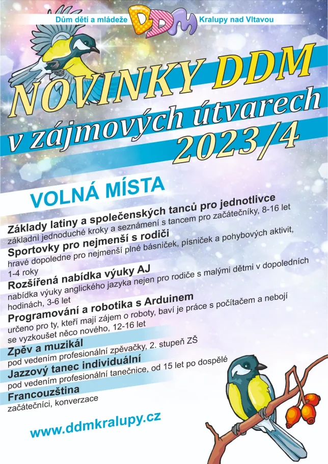 Poslední volná místa