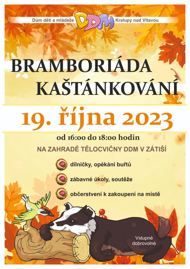 Bramboriáda/Kaštánkování
