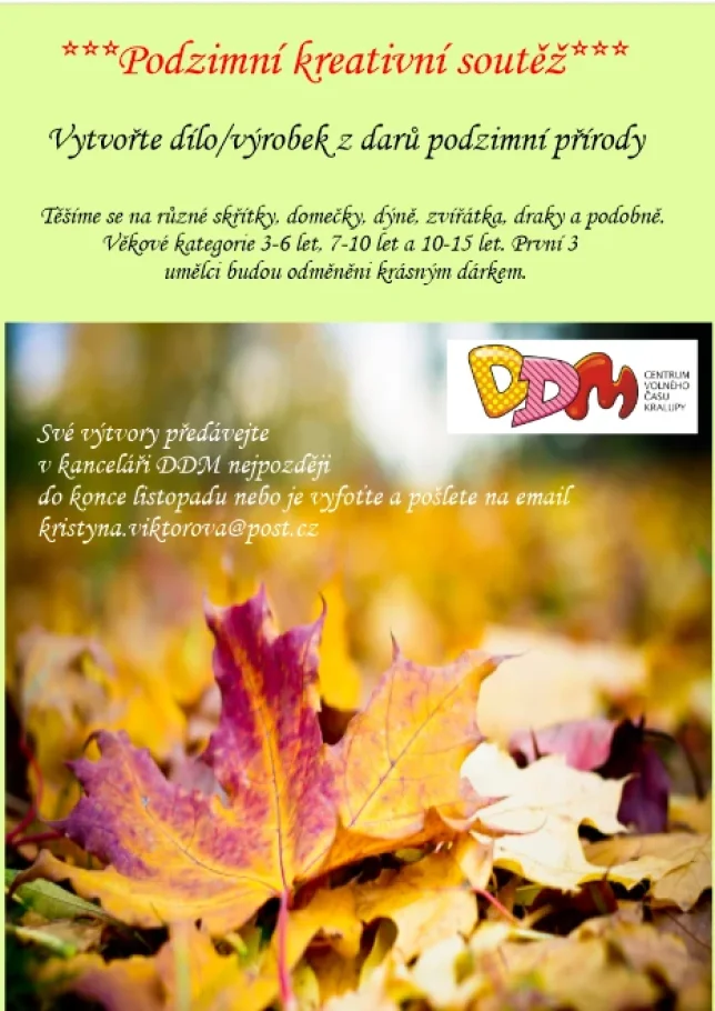 Podzimní kreativní soutěž