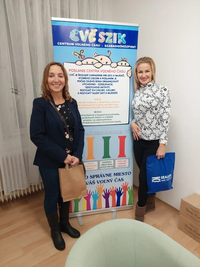 Spolupráce s Centrem volného času Komárno