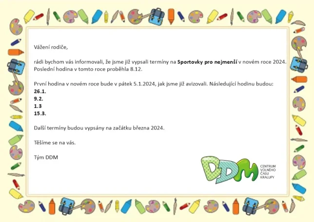 Sportovky pro nejmenší