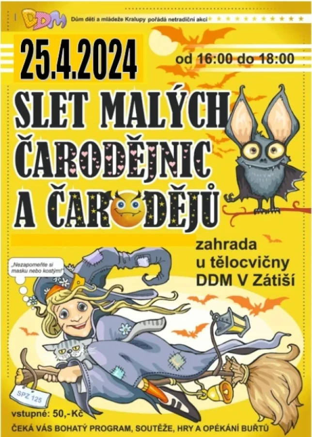Slet malých čarodějnic a čarodějů