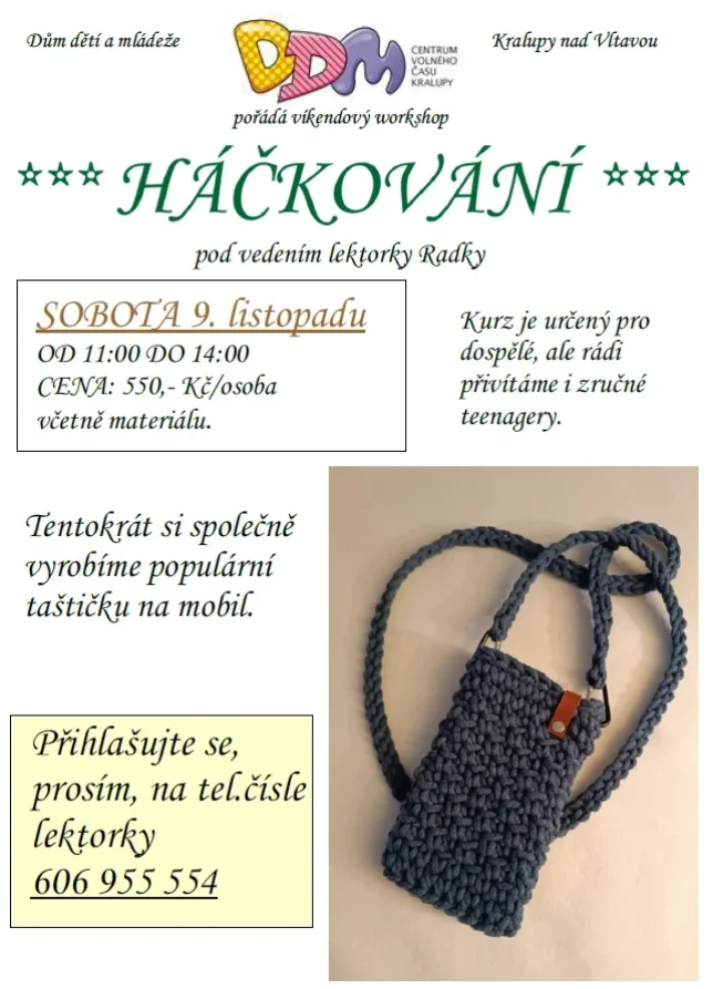 Kurz háčkování pro dospělé