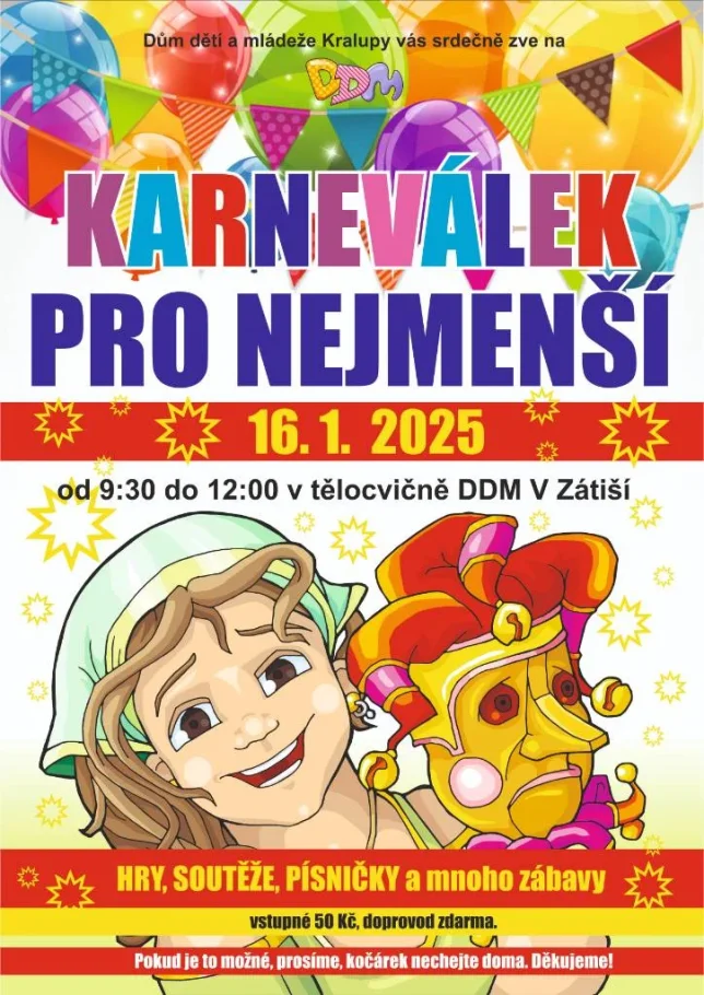 Karneválek pro nejmenší